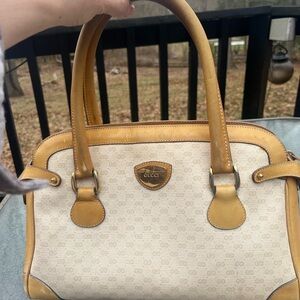 Gucci Tan and Cream Women's Bag